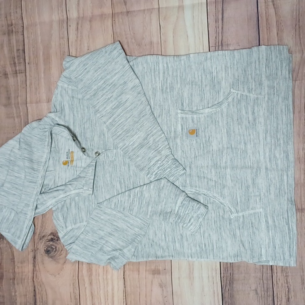 Womens Carhart hooded shirt